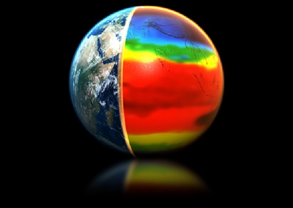 World globe shown with thermal heat to show global warming À˹ά¼Ó˹9888(ÖйúÓÎ)¹Ù·½ÍøÕ¾